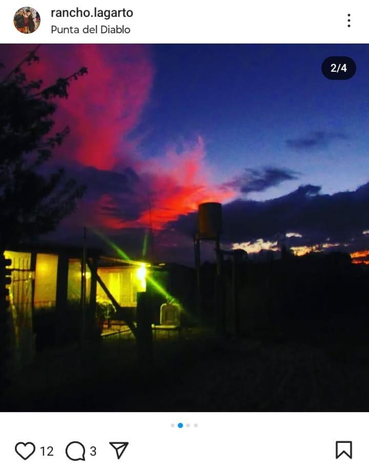 Rancho Lagarto Panzió Punta Del Diablo Kültér fotó