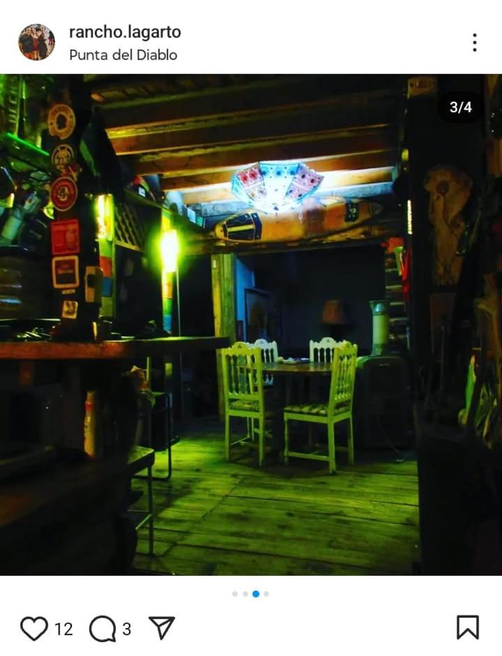 Rancho Lagarto Panzió Punta Del Diablo Kültér fotó
